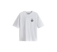 Next Maglietta 'Felix The Cat' nero / offwhite Uomo - Abbigliamento - Taglie comode - Maglie e T-shirt Next L