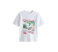 Next Maglietta 'Fleetwood Mac' beige / verde / rosso / bianco Donna Next M