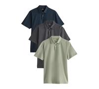 Next Maglietta marino / grigio scuro / verde chiaro Uomo Next XL