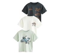 Next Maglietta menta / arancione / nero / bianco Bambini Next 110