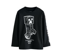 Next Maglietta 'Minecraft' nero / bianco Bambini Next 98