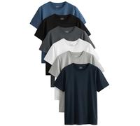 Next Maglietta navy / opale / grigio / grigio chiaro / nero / bianco Uomo Next XXL navy / opale / grigio / grigio chiaro / nero / bianco