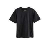NEXT Uomini Signature - T-Shirt Girocollo in Cotone Supima® con vestibilità Regular Nero M