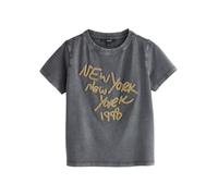 Next Maglietta 'New York' giallo scuro / pietra Donna Next XXL giallo scuro / pietra