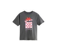 Next Maglietta 'No Peeking Kendra Dandy' grigio / rosa / cipria Donna Next L-XL