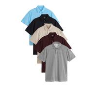 Next Maglietta nudo / blu neon / grigio / bordeaux / nero Uomo Next M