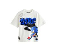 Next Maglietta 'Sonic' écru / blu Bambini - Bimbo - Ragazzo (taglie 140-176) - Abbigliamento - Maglie e camicie - T-shirt Next 152