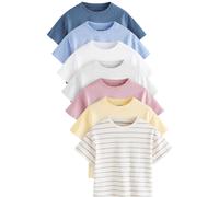 Next Maglietta zappiro / blu chiaro / rosa scuro / bianco Bambini Next 92