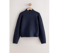 next Maglione super morbido con collo alto e cuciture dettagliate xlarge blu