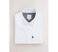 Next Manica corta - Camicia facile da stirare con colletto Oxford abbottonato xlarge Bianco