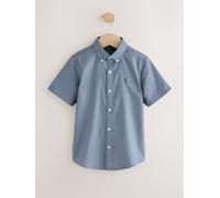 Next Manica corta - Camicia in misto cotone Oxford (3-16 anni) 146152cm blu