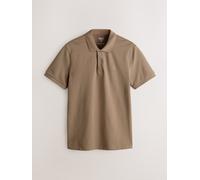 Next Manica corta - Polo in piqué large Marrone