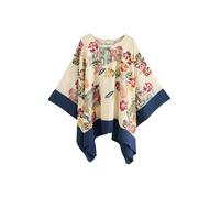 Next Mantellina crema / blu scuro / giallo / rosso Donna Next M-L