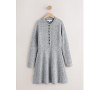 Next Mini Vestito Henley a coste large Grigio