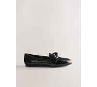 Next Mocassini con punta tonda e farfallino Forever Comfort eu375 Nero