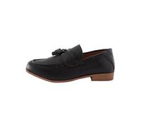 NEXT Mocassini Eleganti con Nappa - Pianta Larga (G) Black Tassel