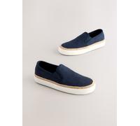 Next Mocassini espadrillas senza lacci uk7eu41 blu