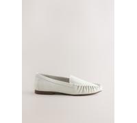 Next Mocassini morbidi arricciati Forever Comfort Bianco