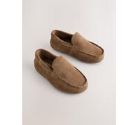 Next Mocassini slip-on in pelle scamosciata uk12eu305 Marrone