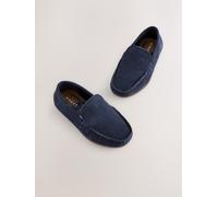 Next Mocassini slip-on in pelle scamosciata uk6eu23 blu