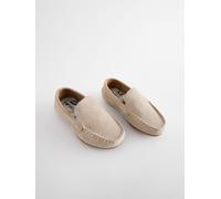 Next Mocassini slip-on in pelle scamosciata uk6eu23 Naturale