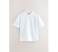 next Modifica T-shirt con stampa grafica dal taglio rilassato medium Bianco