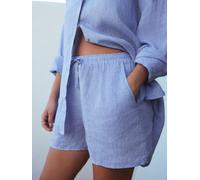 Next N. Pantaloncini in lino premium 100% 50 blu