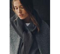 Next N. Premium Cashmere Misto Triangolare Sciarpa one Grigio
