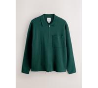 Next N. Premium Giacca in maglia ultra morbida Vestibilità regolare medium verde