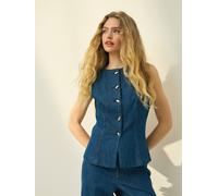 Next N. Premium Gilet Sartoriale su misura 34 blu