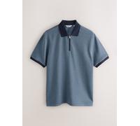 Next N. Premium Polo con motivo medium blu
