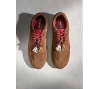 Next N. Premium Scarpe da ginnastica stringate con suola sottile in pelle di alta qualità. eu375 Marrone