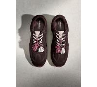 Next N. Premium Scarpe da ginnastica stringate con suola sottile in pelle di alta qualità. eu38 Marrone