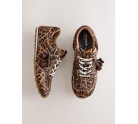 Next N. Premium Scarpe da ginnastica stringate con suola sottile in pelle di alta qualità. eu39 animal