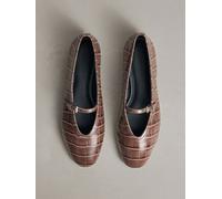 Next N. Premium Scarpe Mary Jane in pelle di alta qualità eu42 Marrone