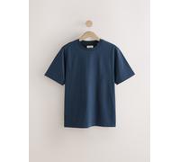 Next N. Premium SUPIMA Cotton Girocollo T-shirt medium blu
