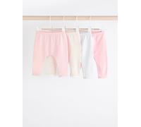 NEXT Bambina Confezione da 4 Leggings per Neonati White/Pink 18 Mesi-24 Mesi