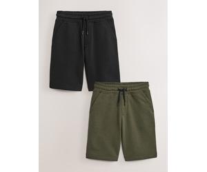Next Pantaloncini Basic 2 Confezione (3-16anni) 128134cm Nero