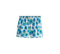 Next Pantaloncini da bagno blu / verde chiaro / offwhite Uomo Next M