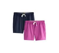 Next Pantaloncini da bagno navy / orchidea Uomo Next L
