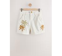 Next Pantaloncini di Denim a vita alta e linea ad A 50 Naturale