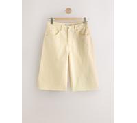 next Pantaloncini di jeans al ginocchio 36 giallo