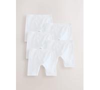 Next Pantaloncini e slip a gamba lunga 5 confezione (2-16anni) 9298cm Bianco