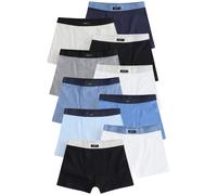 NEXT Ragazzo Confezione da 10 Boxer Aderenti Morbidi Blu/Grigio 11 Anni-12 Anni