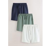 Next Pantaloncini Joggers Loopback 3 Confezione blu