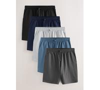Next Pantaloncini Joggers Loopback 5 Confezione medium Nero