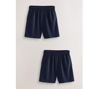NEXT Ragazzo Confezione da 2 Paia di Shorts Sportivi Blu Marino 8 Anni