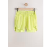 Next Pantaloncini sportivi Dry Tech a vita alta 2-in-1 48 giallo