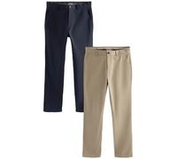 Next Pantaloni chino beige scuro / navy Uomo Next 36xshort