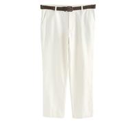 Next Pantaloni chino écru / marrone scuro Uomo Next 42xregular écru / marrone scuro